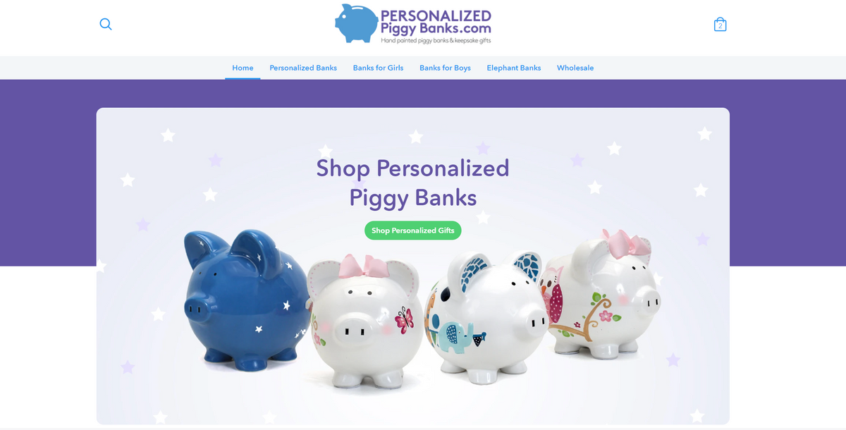 Personalized Piggy Banks