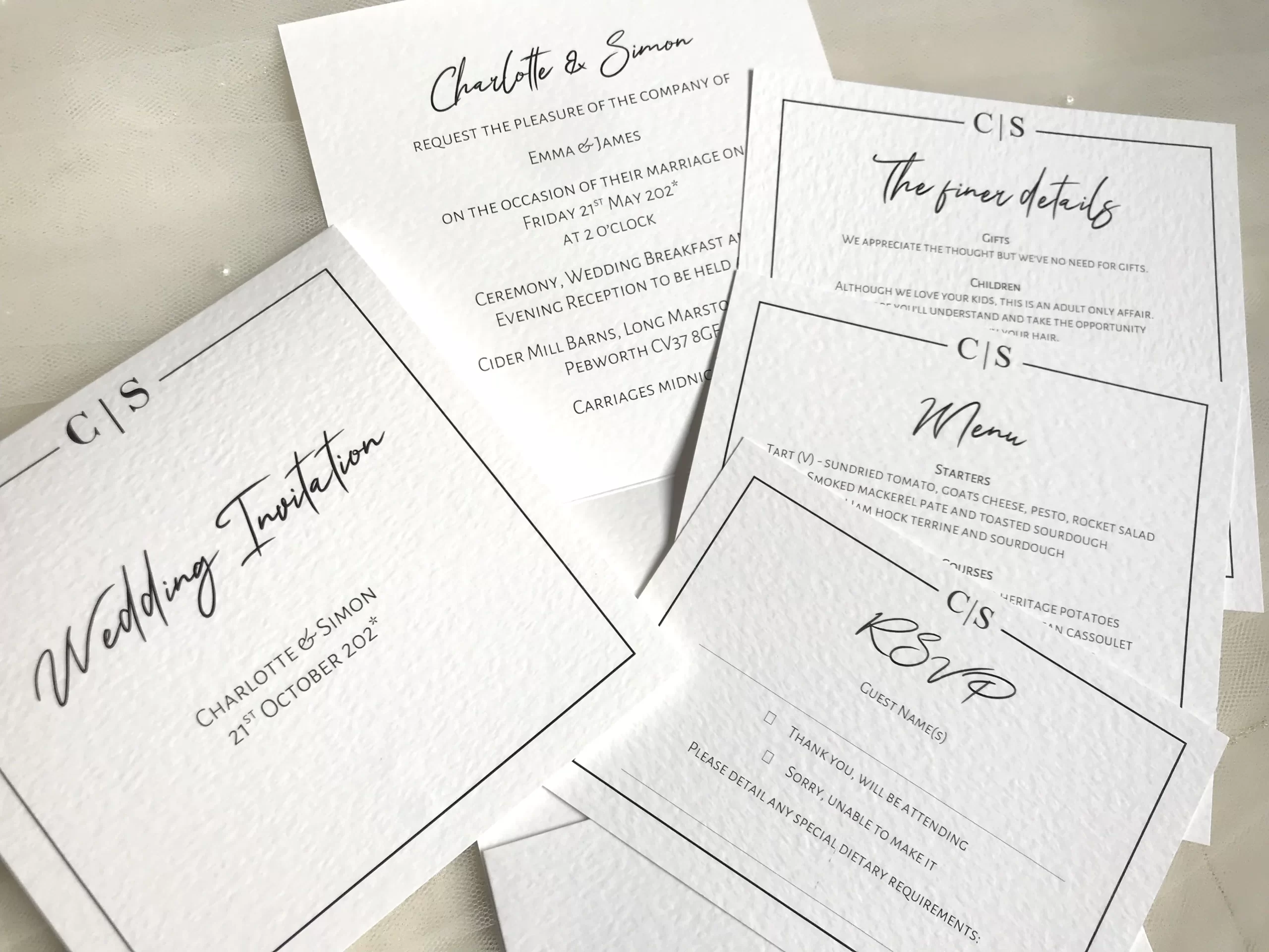 Wedding Stationery