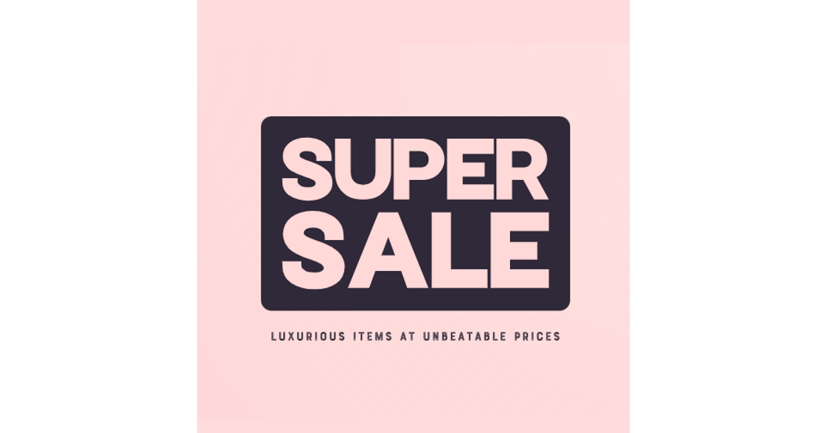 Super Sale