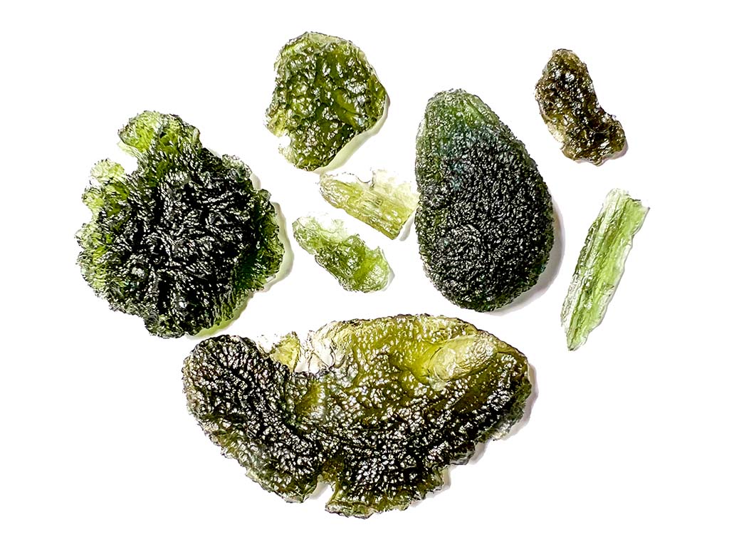 Natural Moldavites