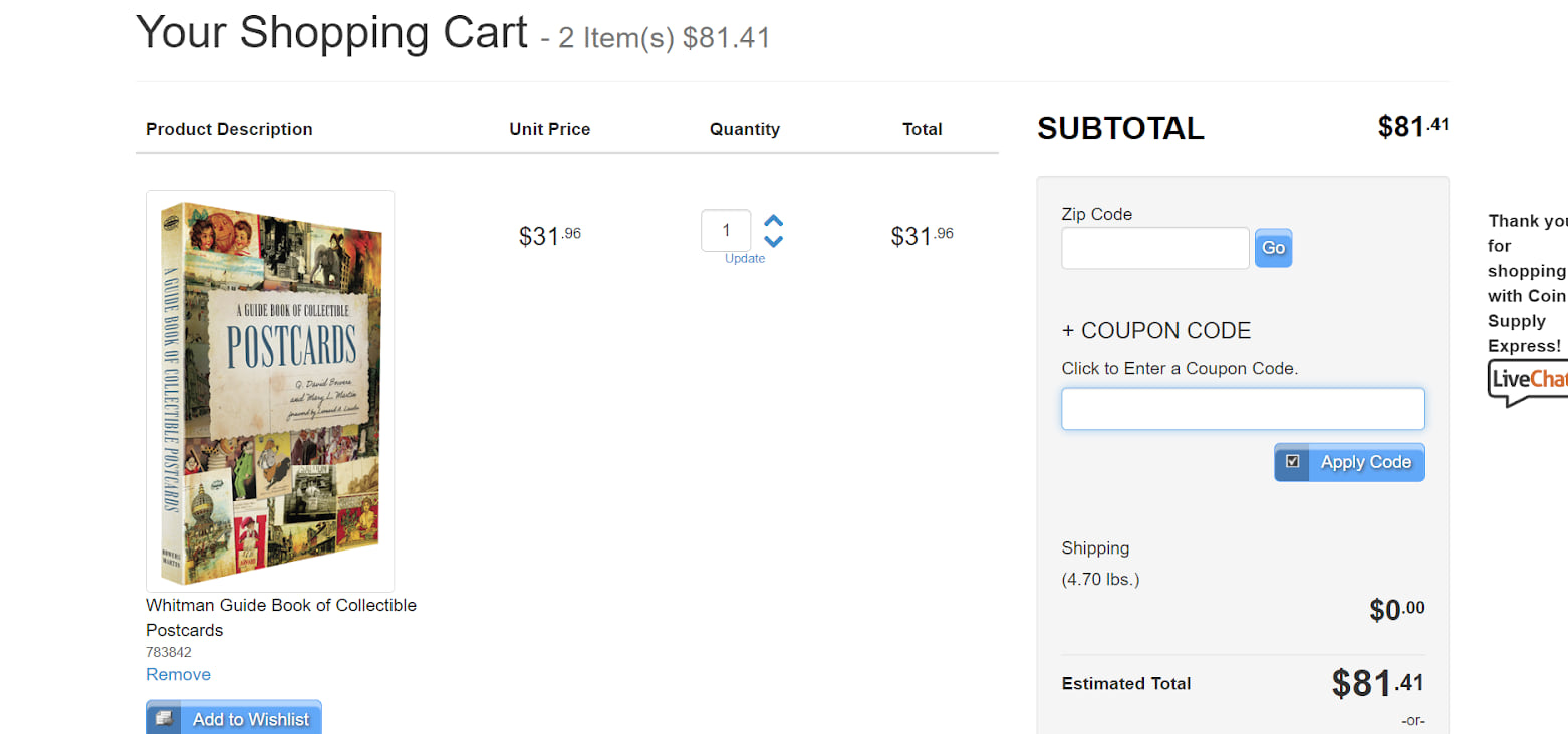 How To Use A Coin Supply Express Discount Code 2