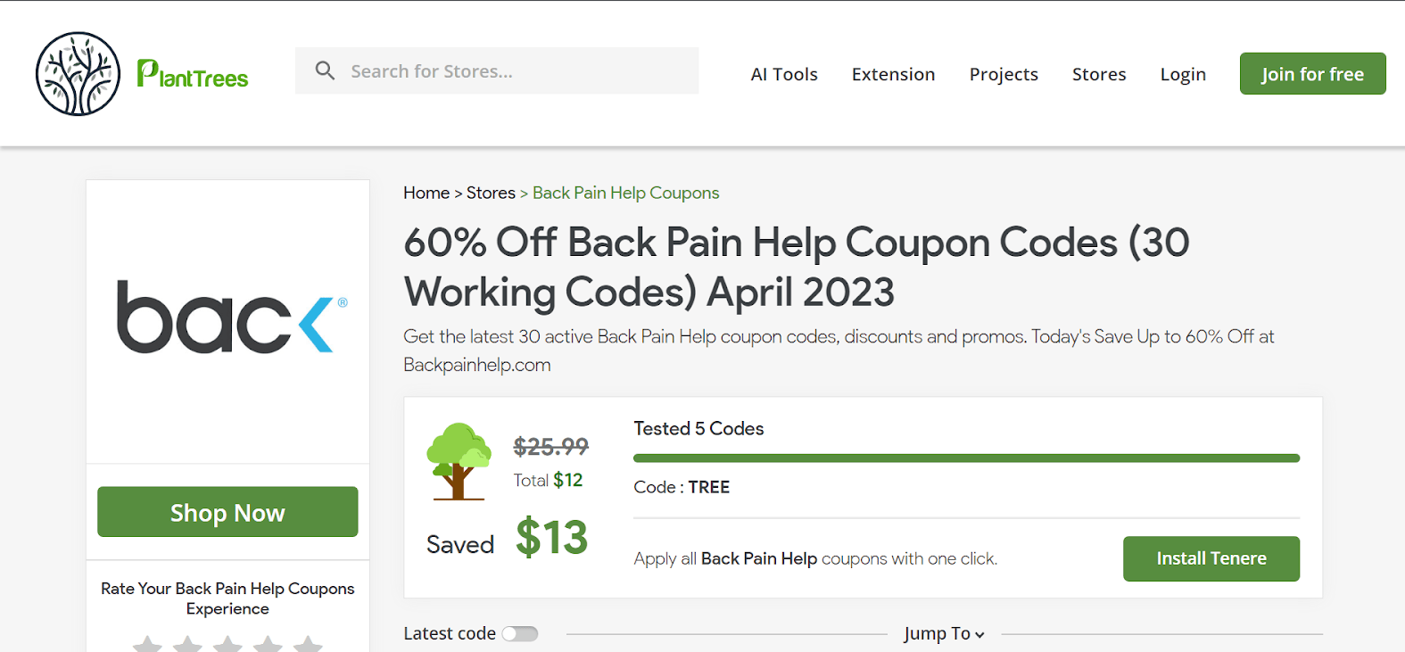 How To Use Back Pain Help Discount Code 3