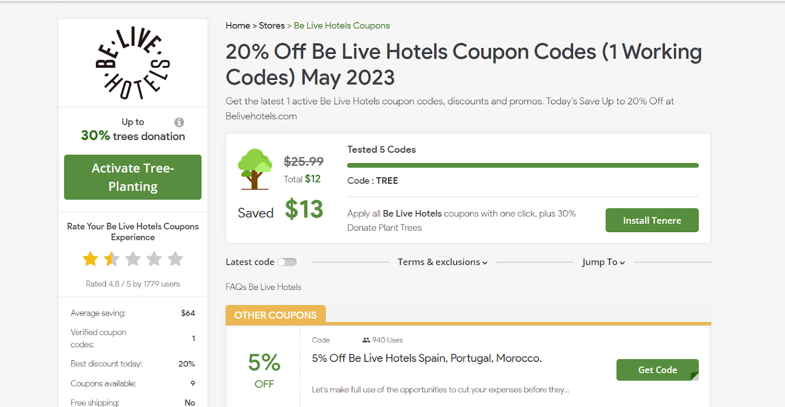 How To Use Be Live Hotels discount code 1