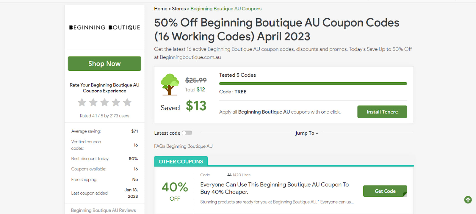How To Use Beginning Boutique discount code 1