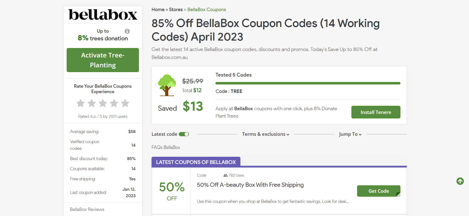 How To Use BellaBox discount code 1