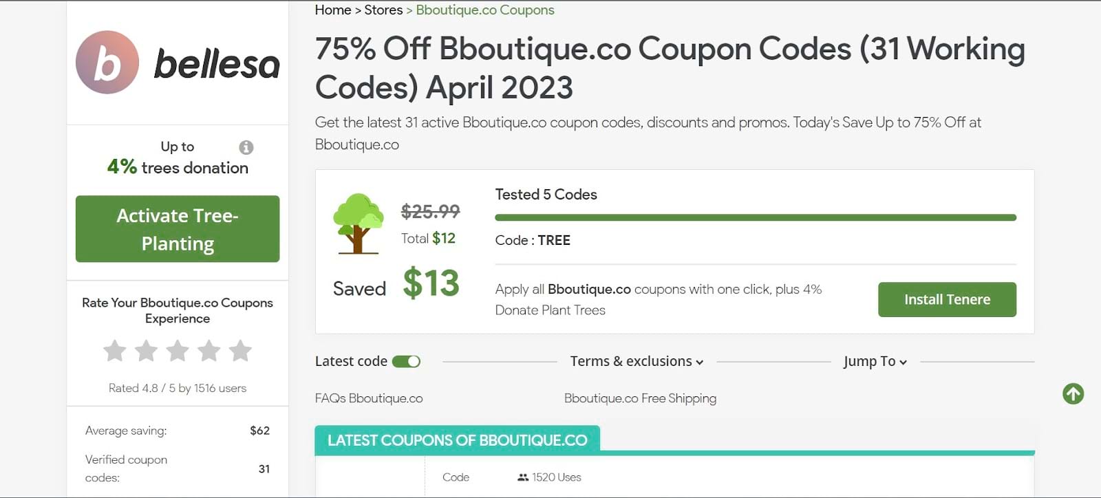 How To Use Bellesa Boutique Coupons 4
