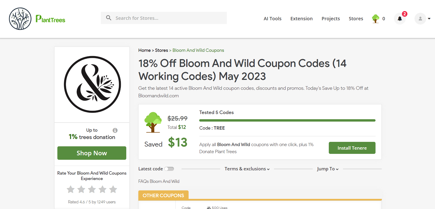 How To Use Bloom And Wild Discount Code 2