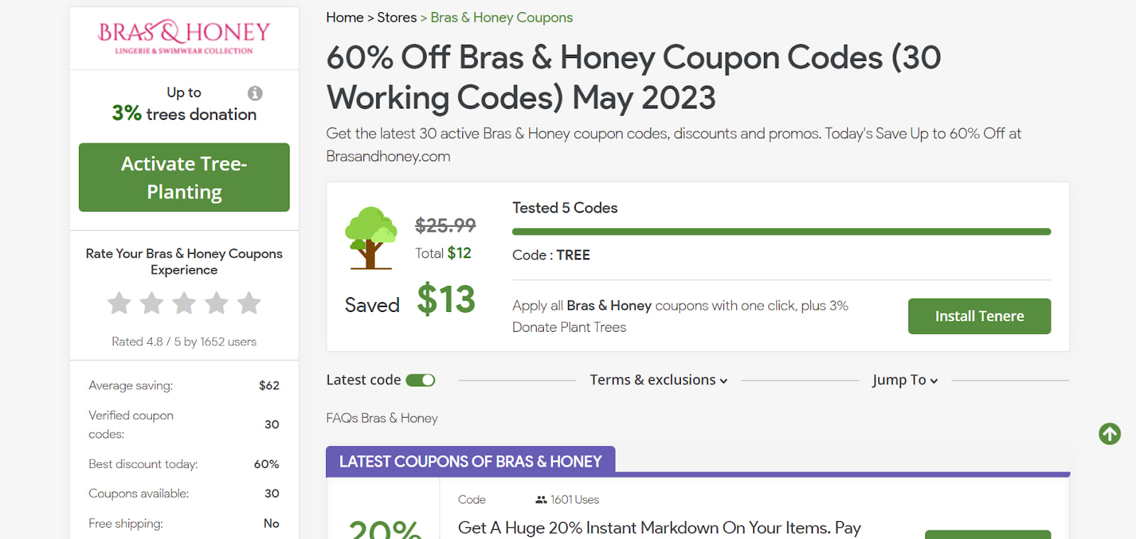 How To Use Bras & Honey Discount Code 3