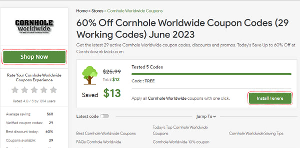How To Use Cornhole Worldwide Coupon Code 2