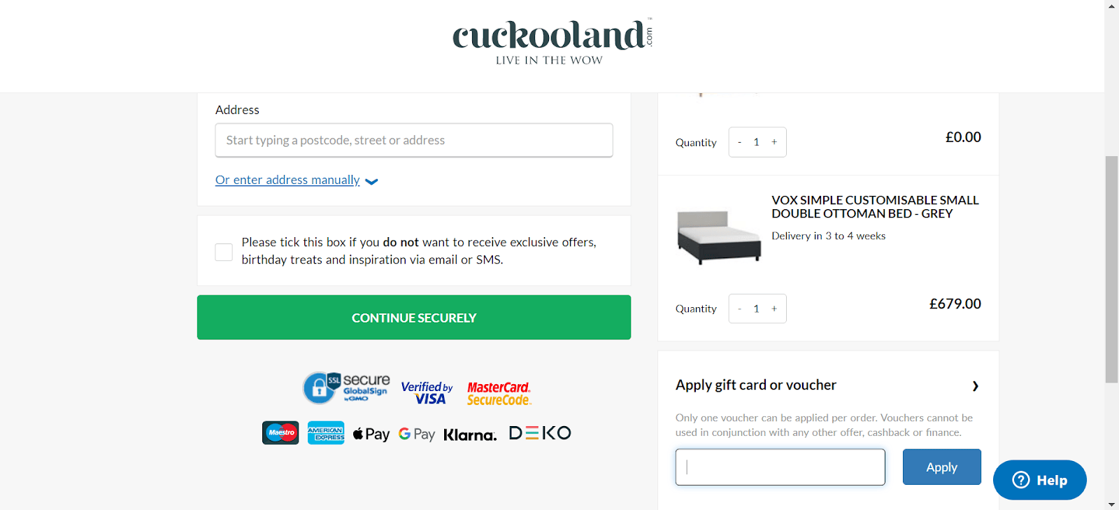 How To Use Cuckooland Discount Code 2