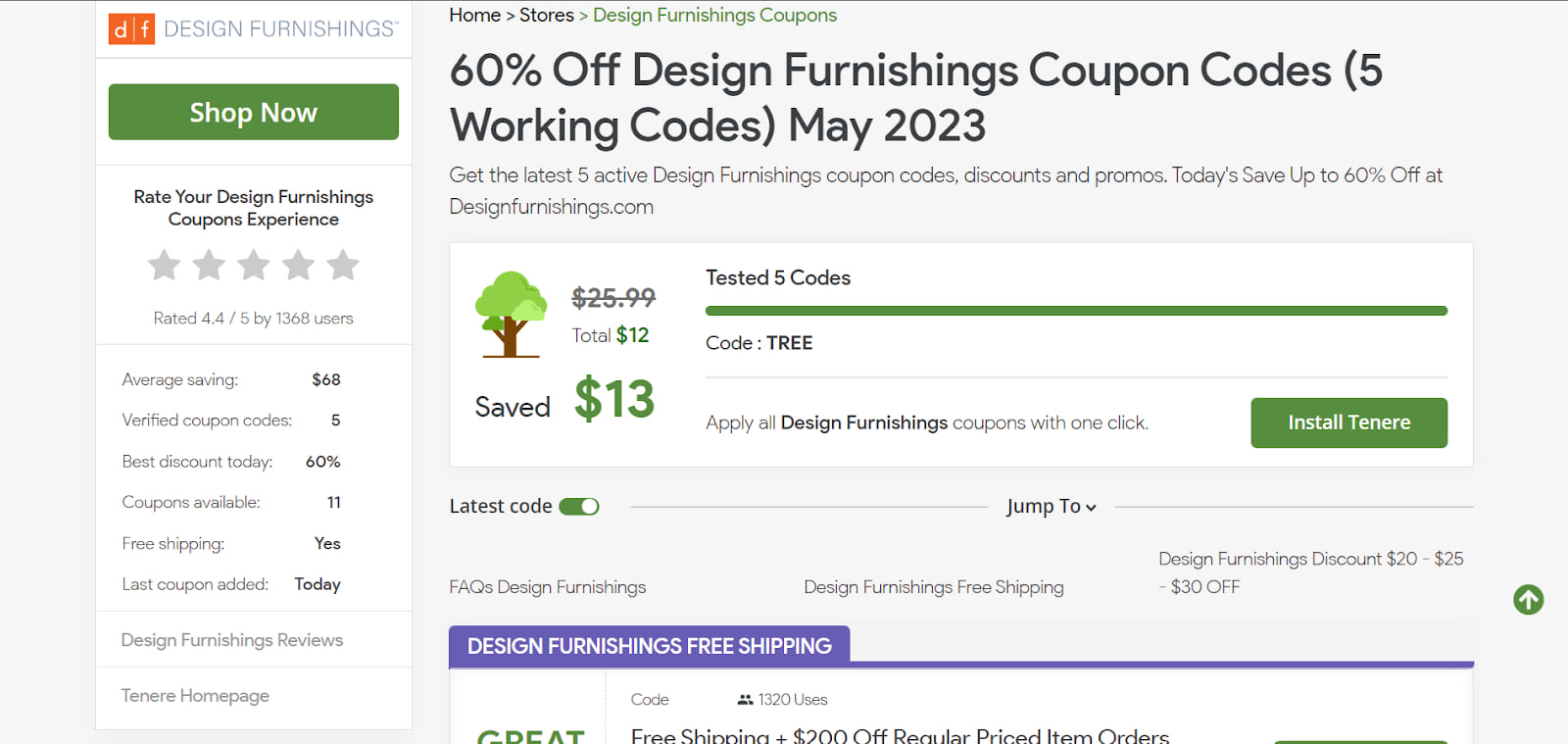 How To Use Design Furnishings Coupon Code 3