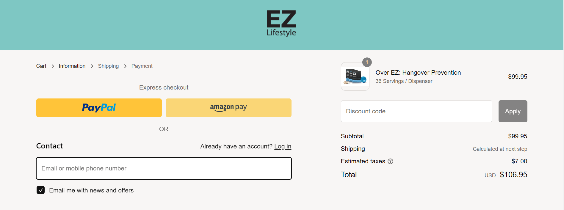 How To Use EZ Lifestyle Discount Code 2