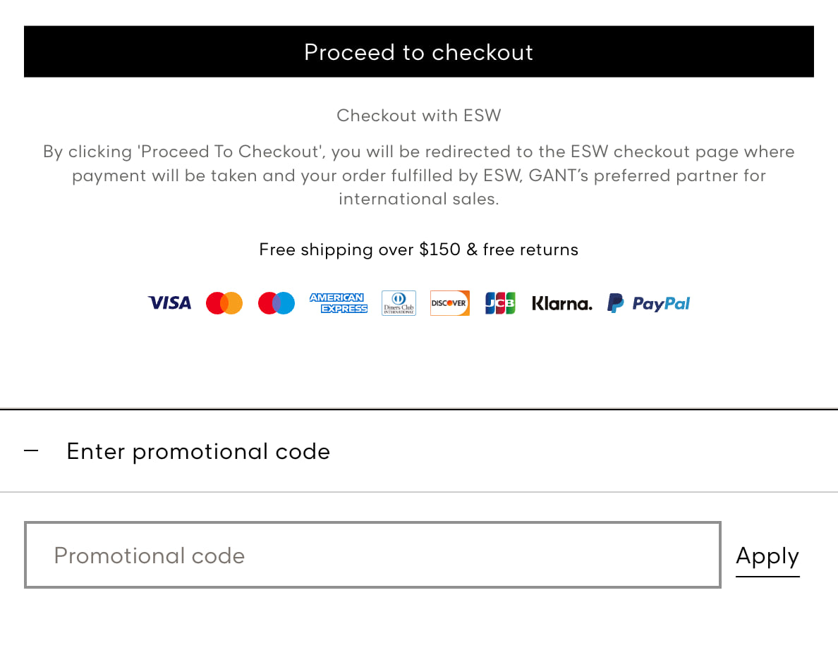 How To Use GANT US Store Discount Code?
