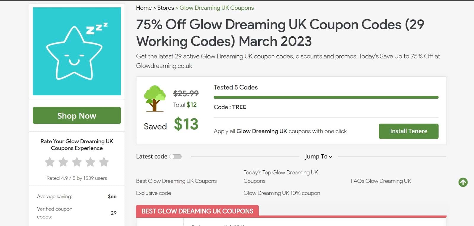 How To Use Glow Dreaming UK Discount Code 3