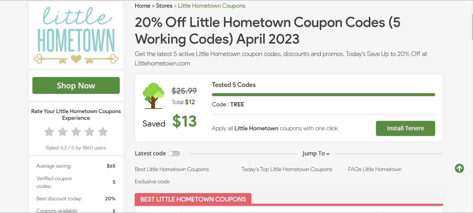 How To Use Little Hometown Discount Code 3