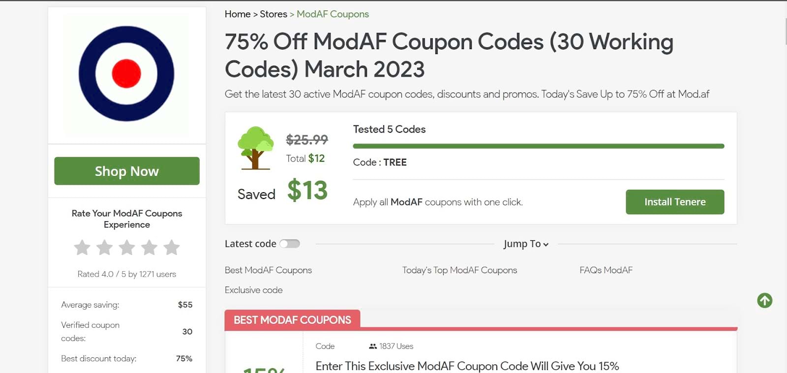 How To Use ModAF Discount Code 3