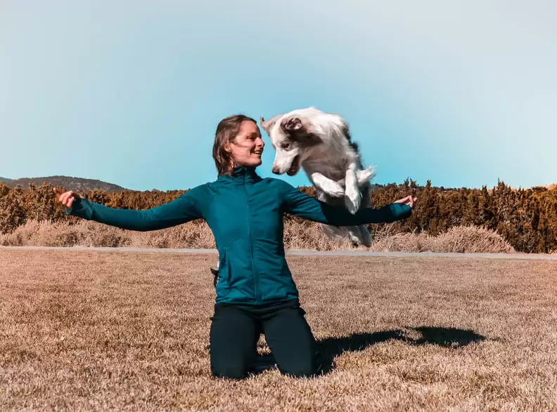 Steffi Trott is a skilled dog trainer.