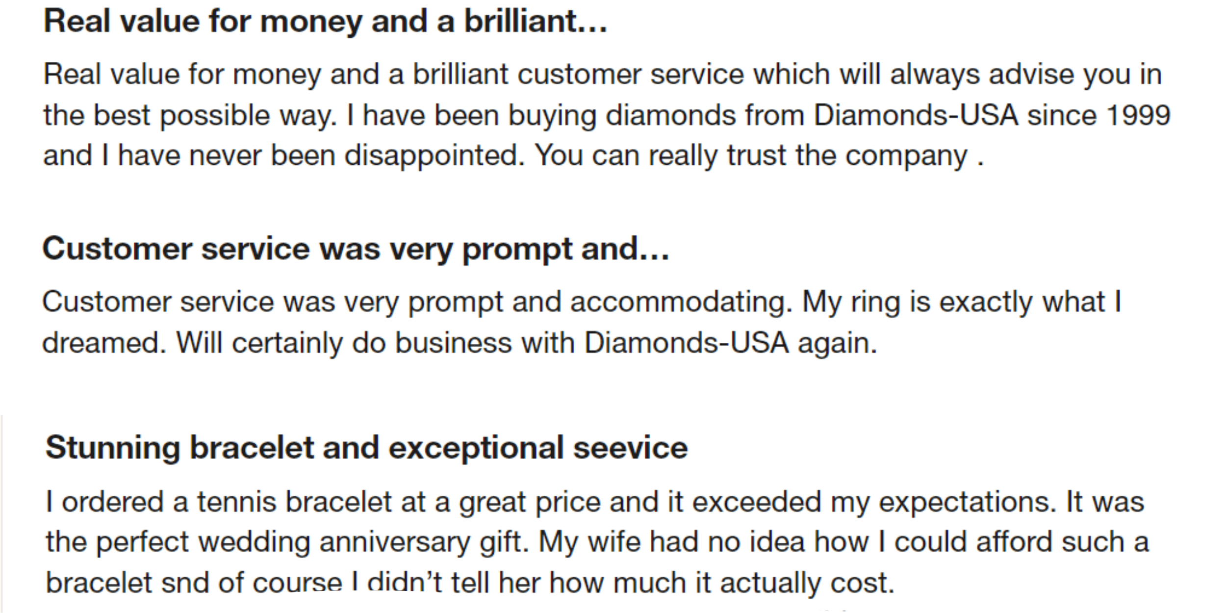 Diamonds USA Review 4