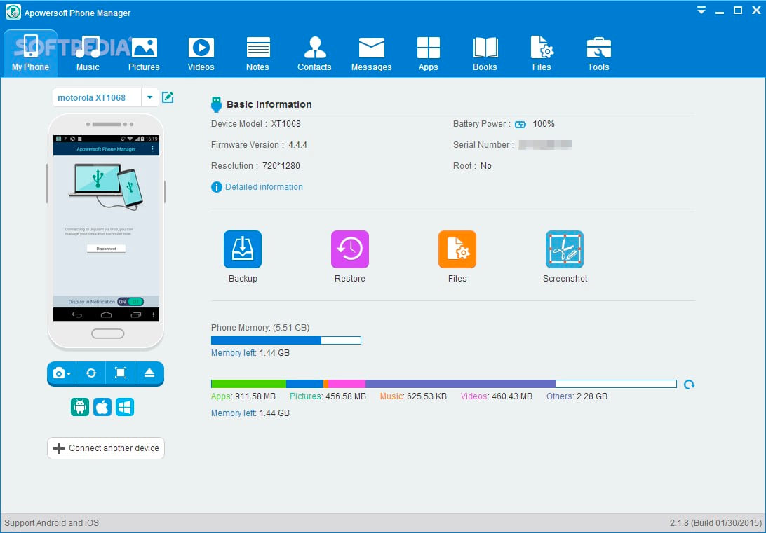 Apowersoft phone manager review